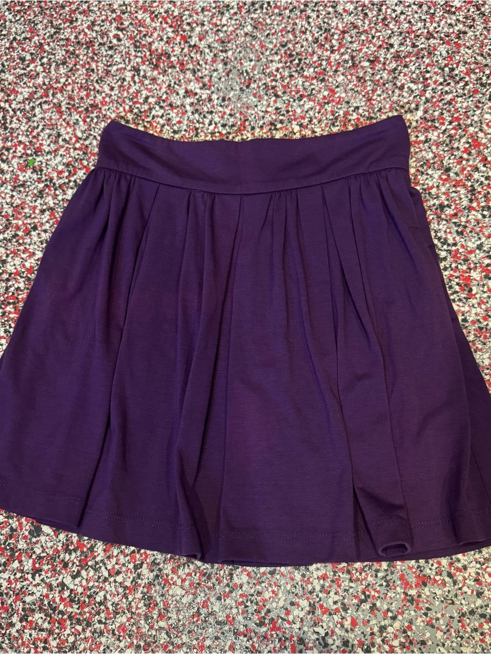 Y2K 3B Women's Purple Pleated Skirt